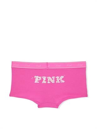 Logolu Pamuklu Boyshort Külot