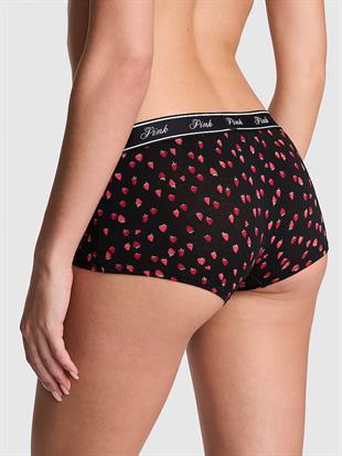 Logolu Pamuklu Boyshort Külot