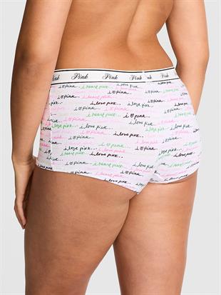 Logolu Pamuklu Boyshort Külot