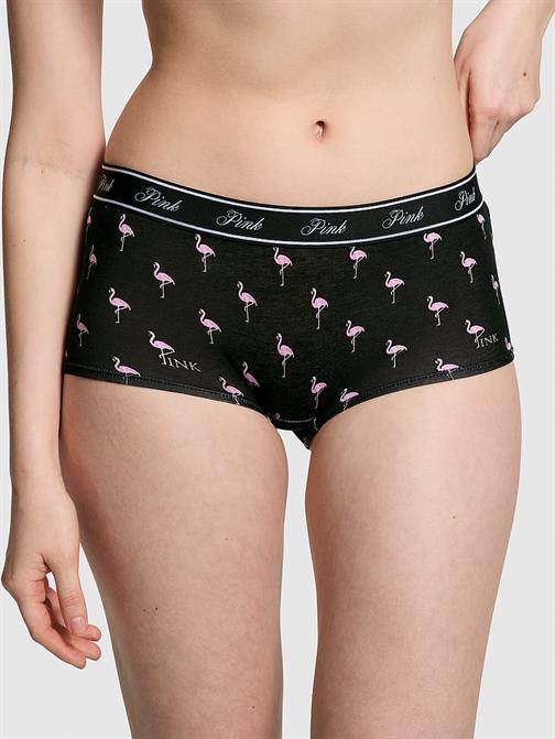 Logolu Pamuklu Boyshort Külot