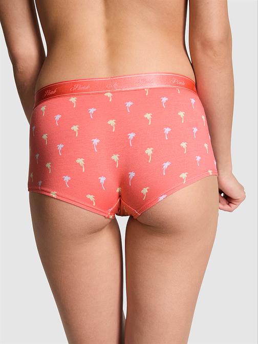 Logolu Pamuklu Boyshort Külot