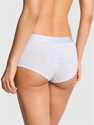 Logolu Pamuklu Boyshort Külot