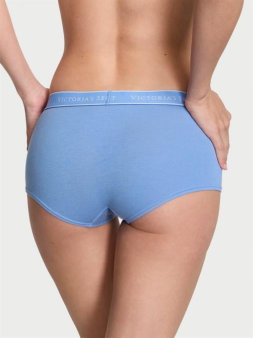 Logolu Pamuklu Boyshort Külot