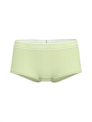 Logolu Pamuklu Boyshort Külot