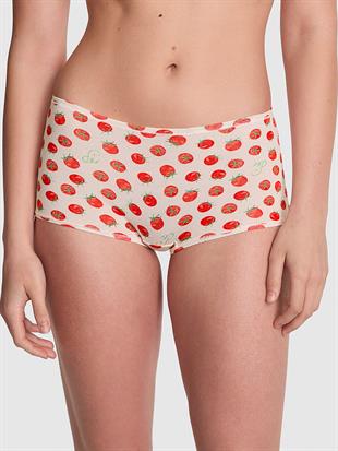 Logolu Pamuklu Boyshort Külot