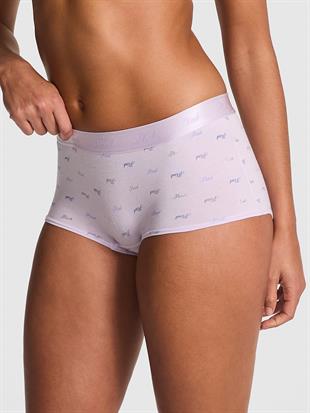 Logolu Pamuklu Boyshort Külot
