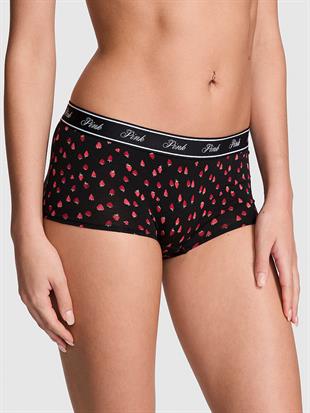 Logolu Pamuklu Boyshort Külot