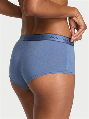 Logolu Pamuklu Boyshort Külot