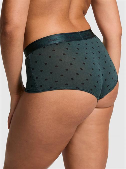Logolu Pamuklu Boyshort Külot