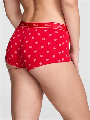 Logolu Pamuklu Boyshort Külot