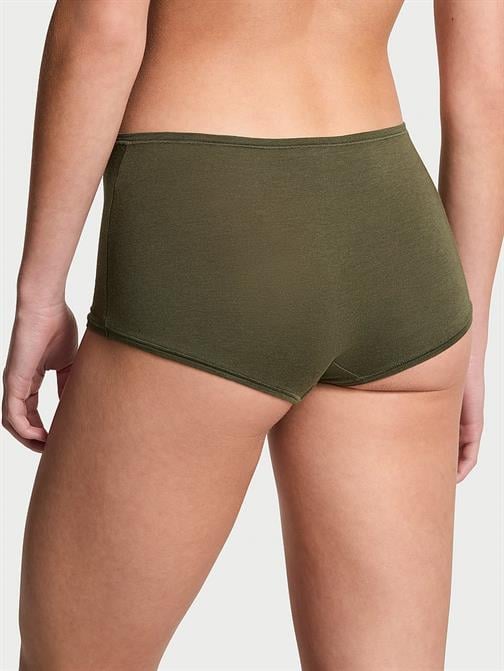 Logolu Pamuklu Boyshort Külot