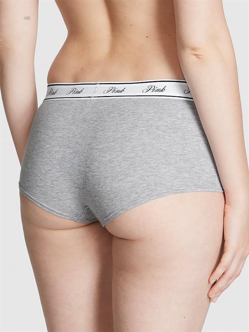 Logolu Pamuklu Boyshort Külot