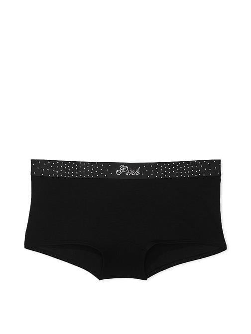 Logolu Pamuklu Boyshort Külot