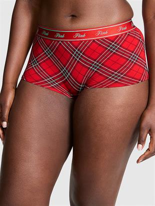 Logolu Pamuklu Boyshort Külot