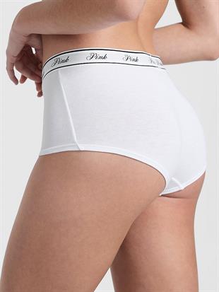 Logolu Pamuklu Boyshort Külot