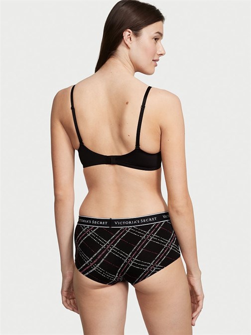 Logolu Pamuklu Boyshort Külot