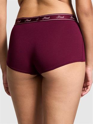 Logolu Pamuklu Boyshort Külot