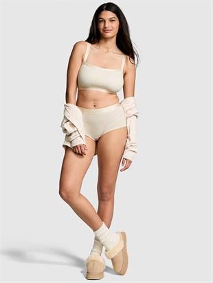 Logolu Pamuklu Boyshort Külot