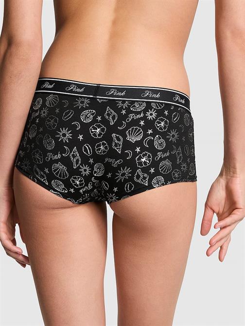 Logolu Pamuklu Boyshort Külot