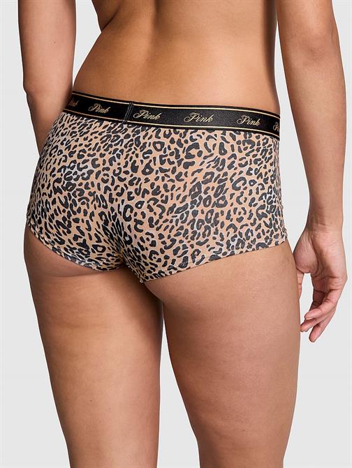 Logolu Pamuklu Boyshort Külot