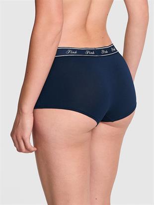 Logolu Pamuklu Boyshort Külot