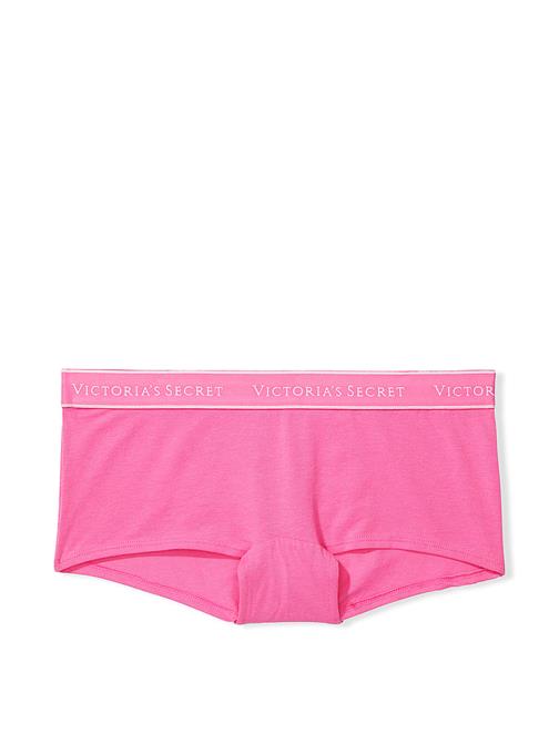 Logolu Pamuklu Boyshort Külot