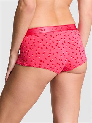 Logolu Pamuklu Boyshort Külot