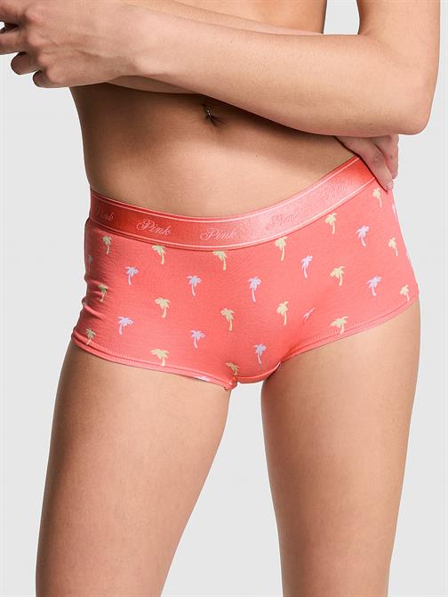 Logolu Pamuklu Boyshort Külot