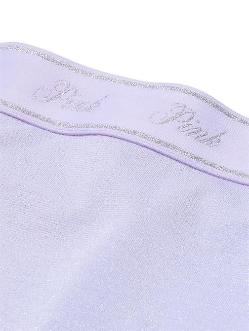 Logolu Pamuklu Işıltılı Boyshort Külot