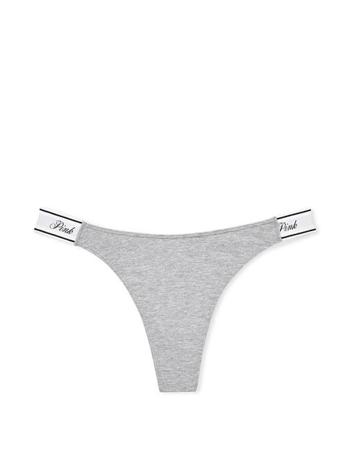 Logolu Pamuklu Scoop Tanga
