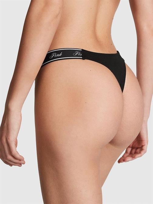 Logolu Pamuklu Scoop Tanga