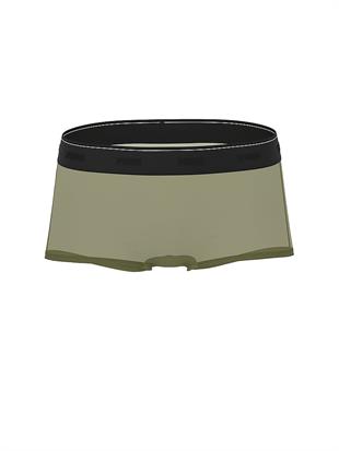 Logolu Tül Boyshort Külot