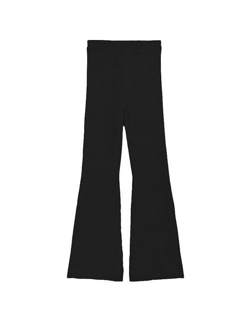 Lüks Örgülü Flare Pantolon