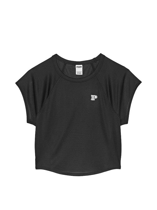 Mesh Tech Raglan Crop Tişört