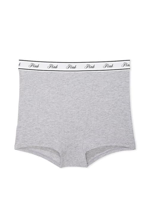 Mikro Logolu Yüksek Bel Boyshort Külot