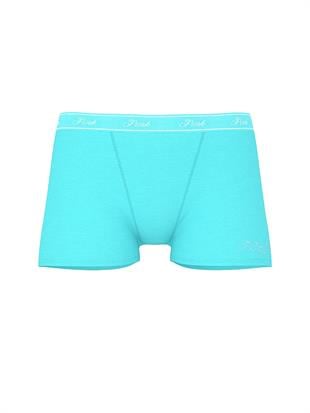 Mikro Logolu Yüksek Bel Boyshort Külot