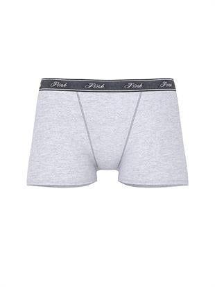 Mikro Logolu Yüksek Bel Boyshort Külot
