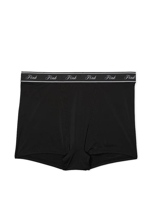 Mikro Logolu Yüksek Bel Boyshort Külot