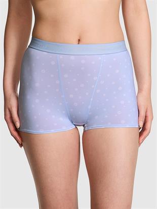 Mikro Logolu Yüksek Bel Boyshort Külot