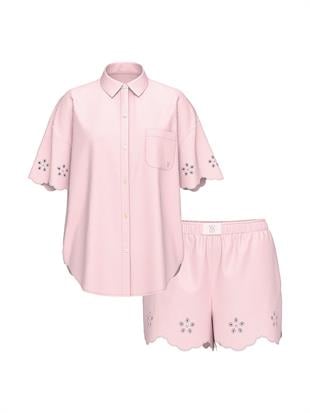 Modal Pamuklu Kısa Pijama Takımı