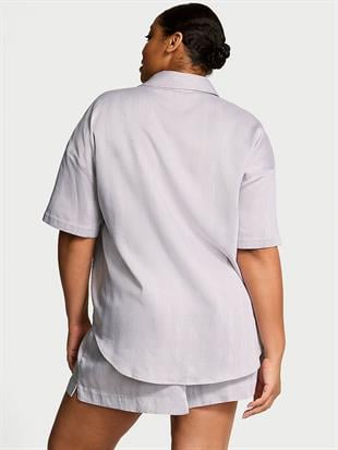 Modal Pamuklu Şortlu Pijama Takımı