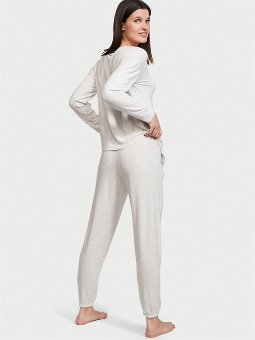 Modal Uzun Kollu Pijama Takımı