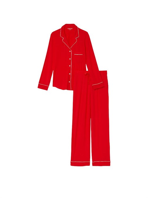 Modal Uzun Pijama Takımı