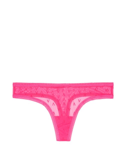 No-Show Flocked Thong Panty