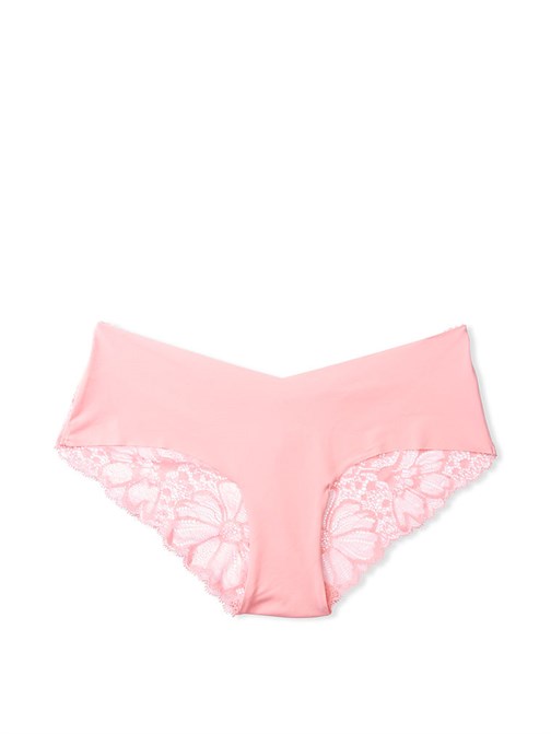 No-Show Floral Lace Back Cheeky Panty