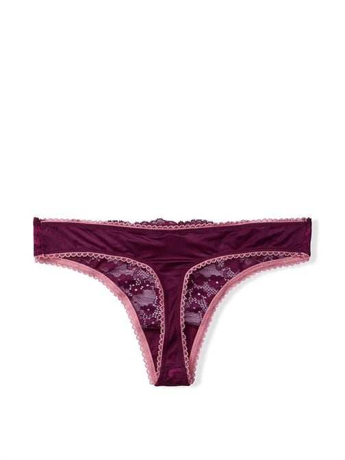 Ön Kısmı Dantel Tanga Külot
