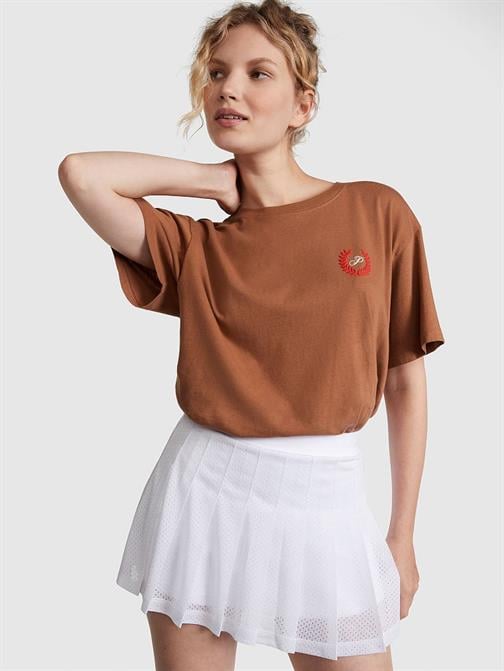Oversize Kısa Kollu Campus Tişört