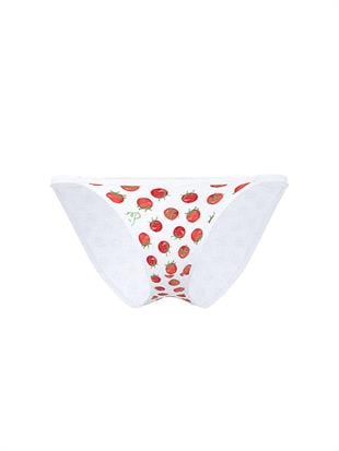 Pamuklu Askılı Bikini Külot