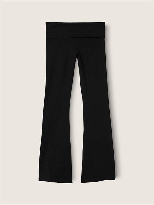Pamuklu Beli Katlamalı Pantolon