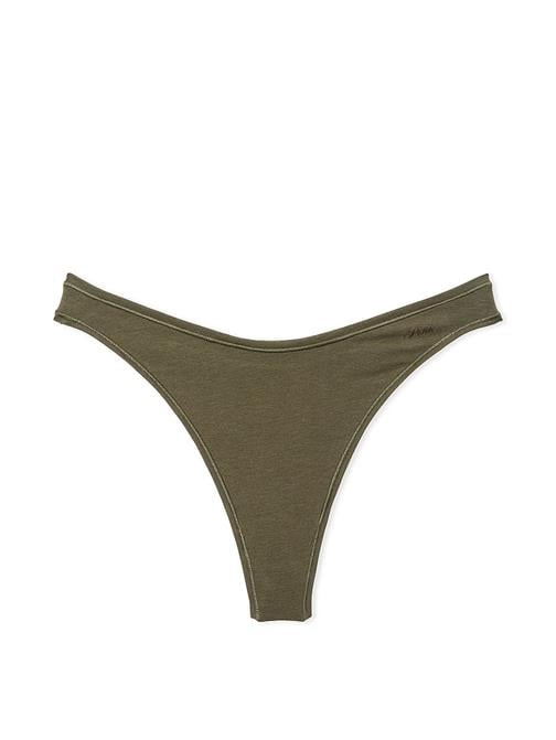 Pamuklu Derin Bacak Kesim Tanga